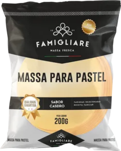 Massa Pastel Disco Médio 200g