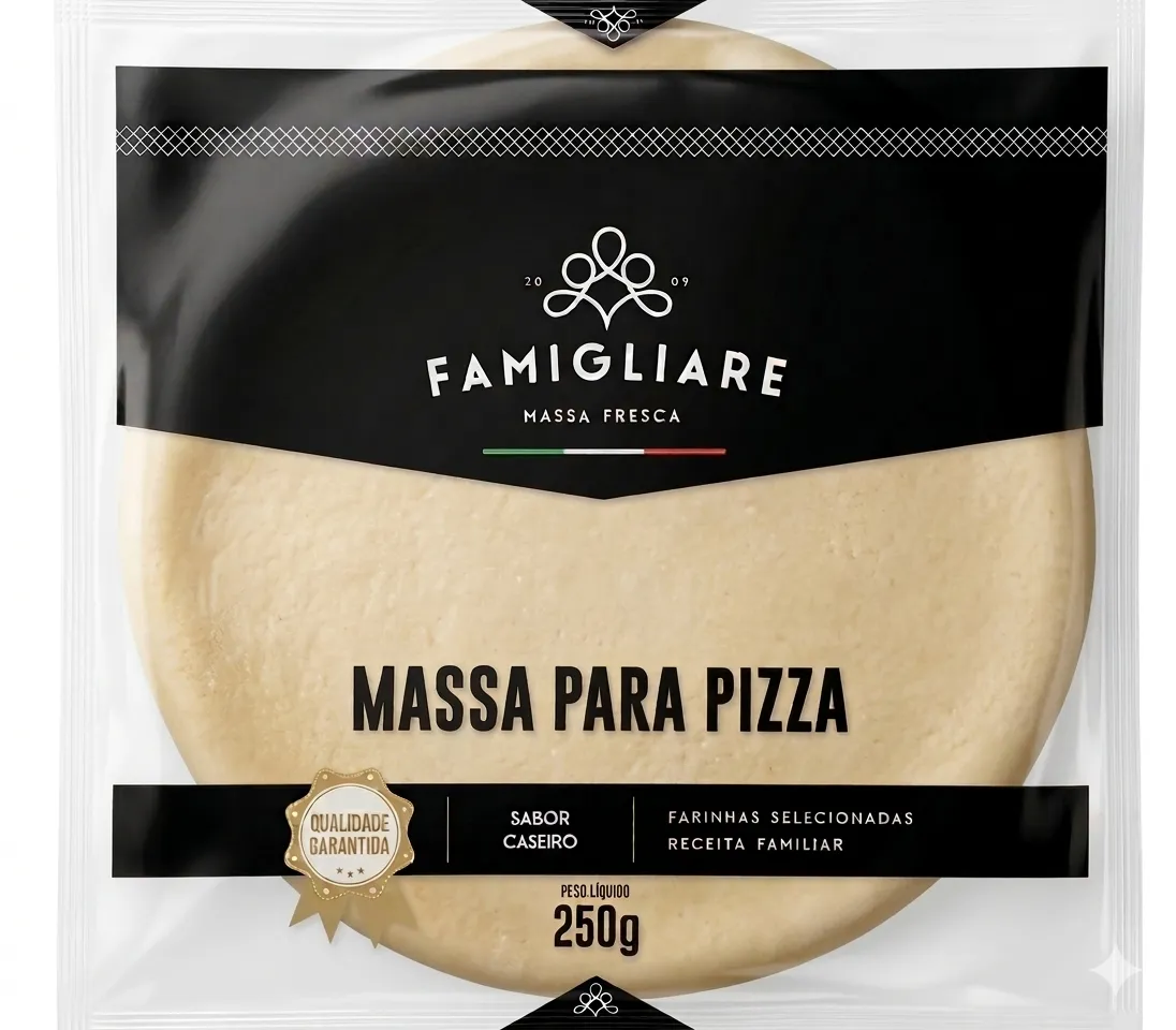 Massa para Pizza Família 250g