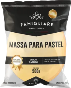 Massa Pastel Disco Grande 500g