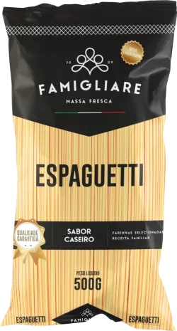 Massa Fresca Espaguetti 500g