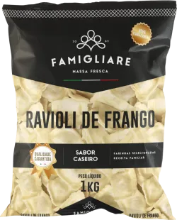 Ravioli Frango 1kg